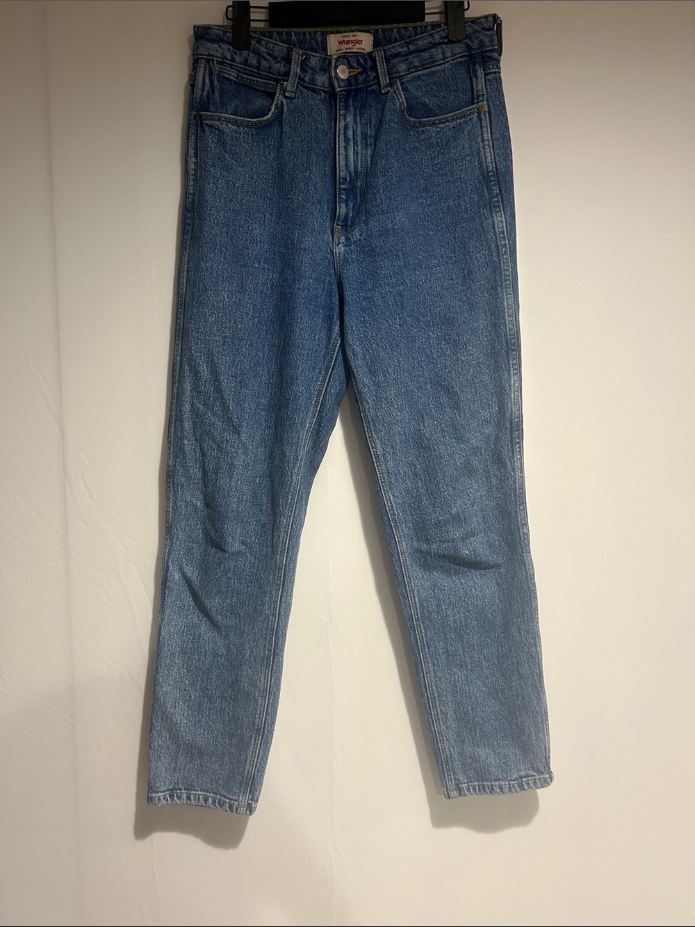 Wrangler Women's Light Blue Cropped Jeans